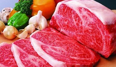 Meat food to raise potency