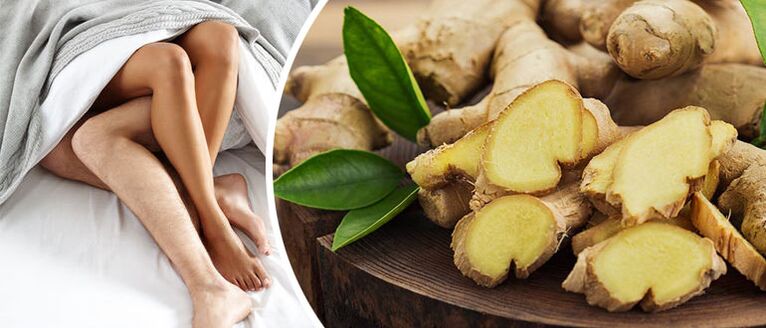 Ginger for male potency